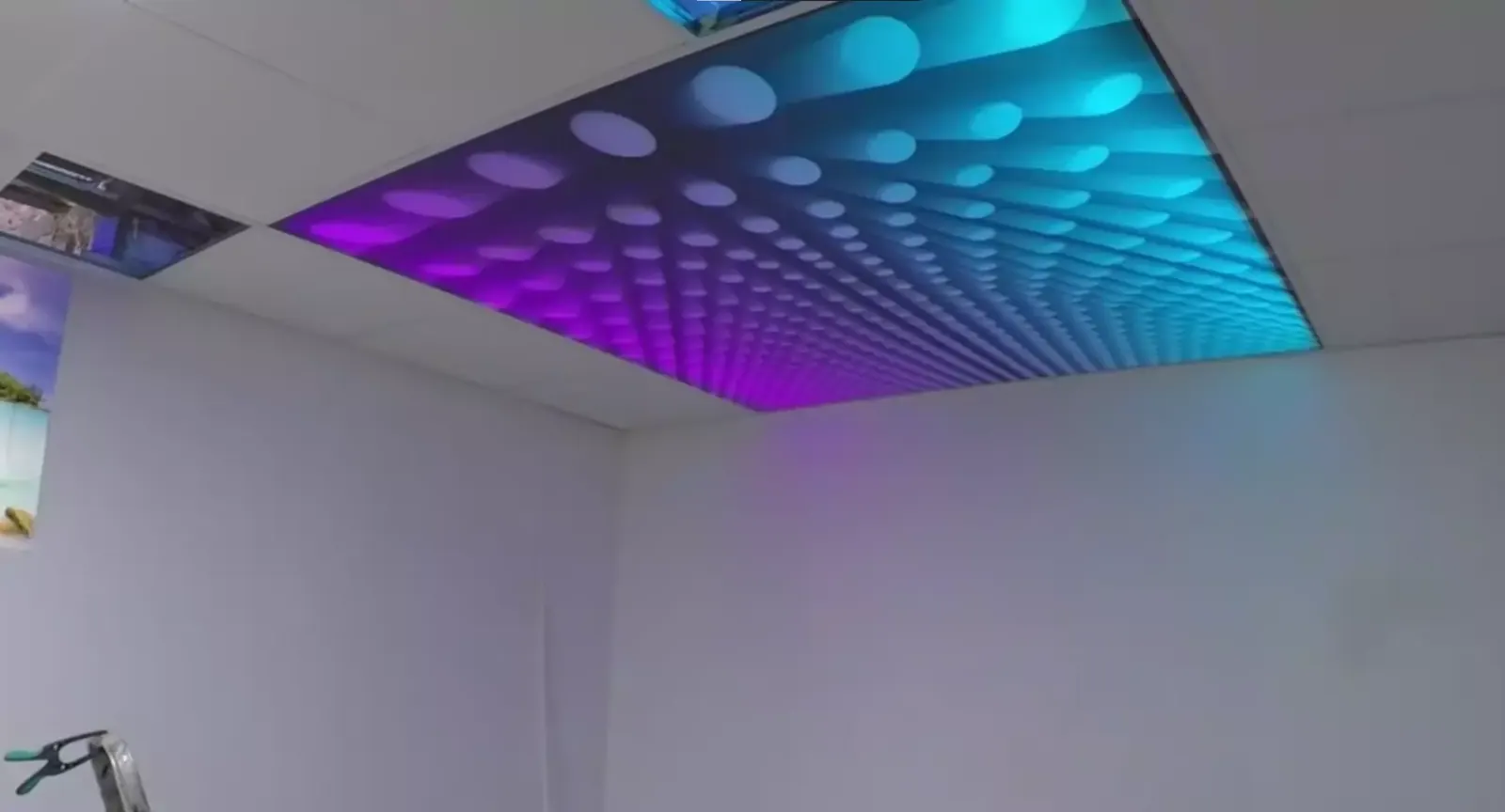 3D натяжной потолок для офиса — Хабаровск, Шелеста, 85, фото 3